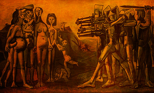 Fusilamientos, dramatizaciones de Francisco de Goya y Lucientes (1814), Edouard Manet (1868), Pablo Picasso (1951). • <a style="font-size:0.8em;" href="http://www.flickr.com/photos/30735181@N00/8746821511/" target="_blank">View on Flickr</a>