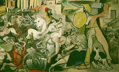 Rapto de las Sabinas, recreación de Jacques Louis David (1799), apropiación de Pablo Picasso (1962). • <a style="font-size:0.8em;" href="http://www.flickr.com/photos/30735181@N00/8746846067/" target="_blank">View on Flickr</a>