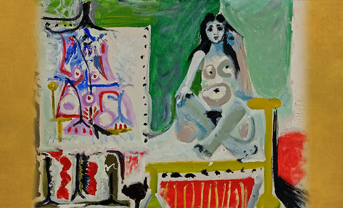 Gineceo (Mujeres de Argel) remembranza de Eugéne Delacroix (1834), versiones de metapárafrasis de Pablo Picasso (1955). • <a style="font-size:0.8em;" href="http://www.flickr.com/photos/30735181@N00/8746876009/" target="_blank">View on Flickr</a>