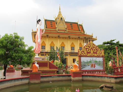Temple, Kratie, Cambodge