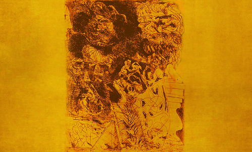 Autoretrato con Saskia, pulsión de Rembrandt Hamenzoon van Rijn (1635), proyección de Pablo Picasso (1963). • <a style="font-size:0.8em;" href="http://www.flickr.com/photos/30735181@N00/8748018128/" target="_blank">View on Flickr</a>
