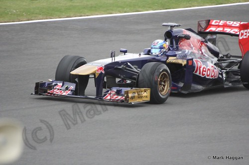 Jean-Eric Vergne in Free Practice 2 at the 2013 British Grand Prix