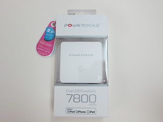 Powerocks Stone 3 (7800mAh Dual USB Power Bank)