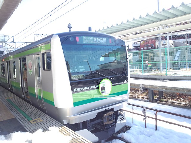 今日から横浜線に新型車両が導入されました...
