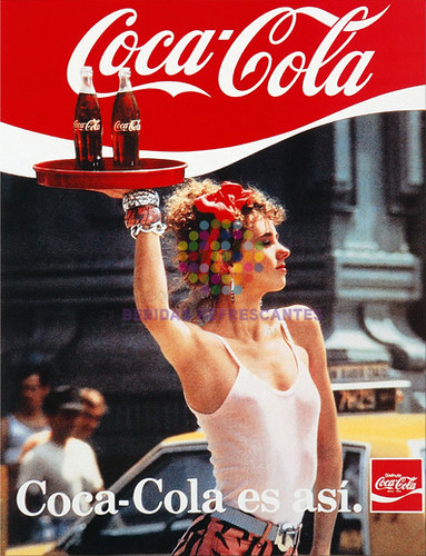 Coca Cola. “Es así. Camarera”. Años 80