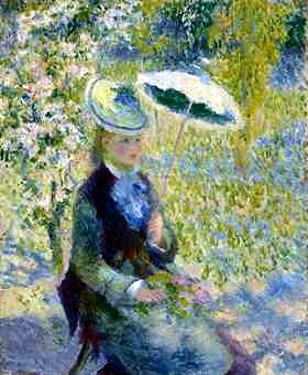 Renoir, Pierre Auguste (1841-1919) - 1878 The Umbrella (Christie's London, 2013)