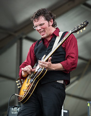 North Mississippi Allstars at the 2014 New Orleans Jazz and Heritage Festival