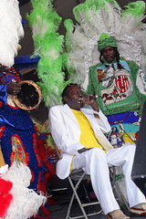 Big Chief Bo Dollis, Wild Magnolias Mardi Gras Indians, New Orleans Jazz and Heritage Festival, Sunday, May 5, 2013