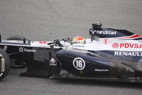 Pastor Maldonado at the 2013 Spanish Grand Prix