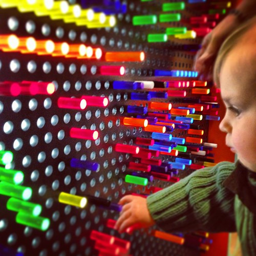 Heaven is a larger than life lite brite by vanberto, on Flickr