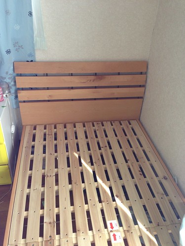 木製シングルベッドを譲ります。当方千葉県...