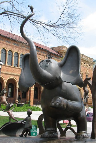 Horton The Elephant At The Dr Seuss National Memorial Sculpture