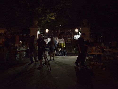 Food area outside the Governor’s Mansion by Fibonacci Blue, on Flickr