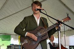 Luke Winslow-King at the New Orleans Jazz and Heritage Festival, Sunday, May 4