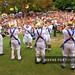 Moseley Folk Festival 2013 Morris men dancing