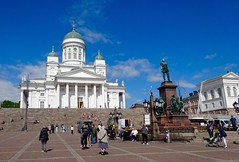 Senaatsplein en Kathedraal van Helsinki