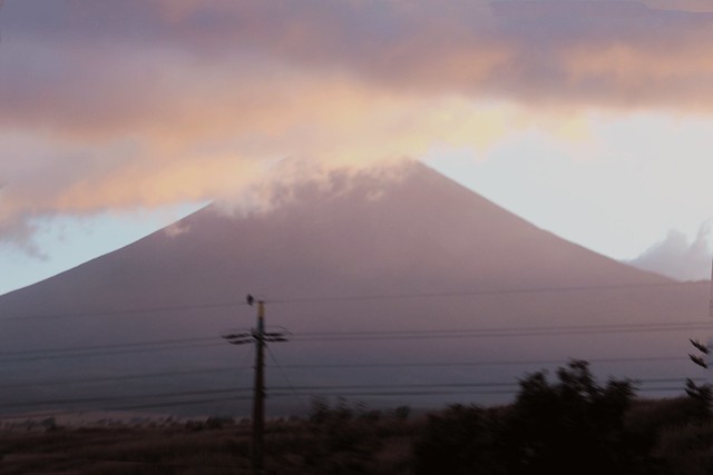 富士山が見えました。｜山中湖