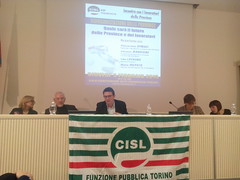 Torino 5/2/2015, Incontro Cisl-FP con i lavoratori Province
