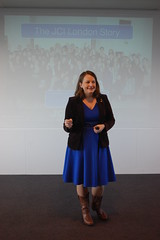 Speaking in Belgium at a JCI event. Sharing JCI London's story.