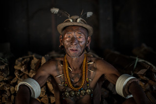the last head hunters, konyak tribe warrior,nagaland