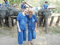 Dorota & Paulinka - Thai Elephant Home
