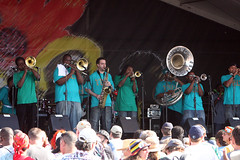 TBC Brass Band, New Orleans Jazz and Heritage Festival, Sunday, May 5, 2013