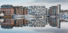 Ipswich waterfront reflections