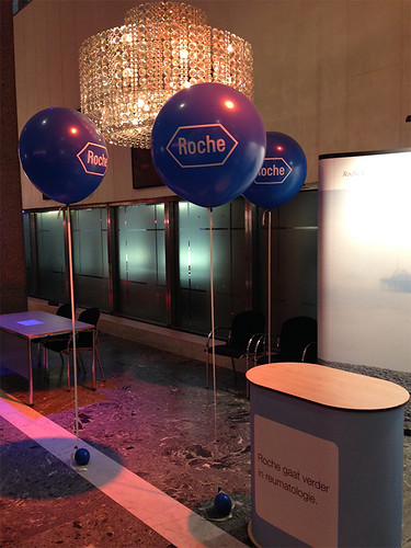 Cloudbuster Round Printed Corporate Party Roche the Doelen Rotterdam