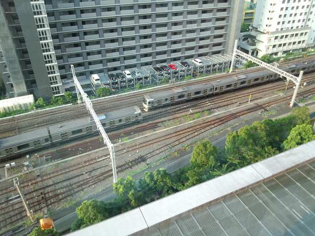 実はトレインビュープラン、下には電車の往来！｜東武ホテルレバント東京