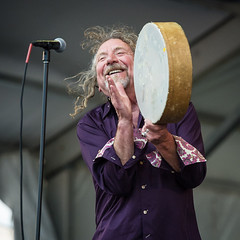 Robert Plant at the 2014 New Orleans Jazz and Heritage Festival