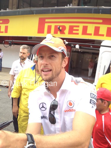 Jenson Button at the 2013 Spanish Grand Prix