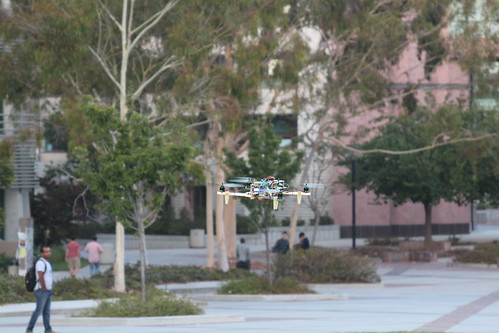 Testing Quadcopter in Warren Mall