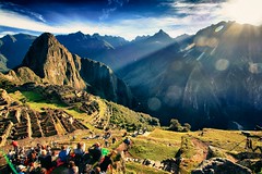 Peru Inca Trail Machu Picchu sunrise