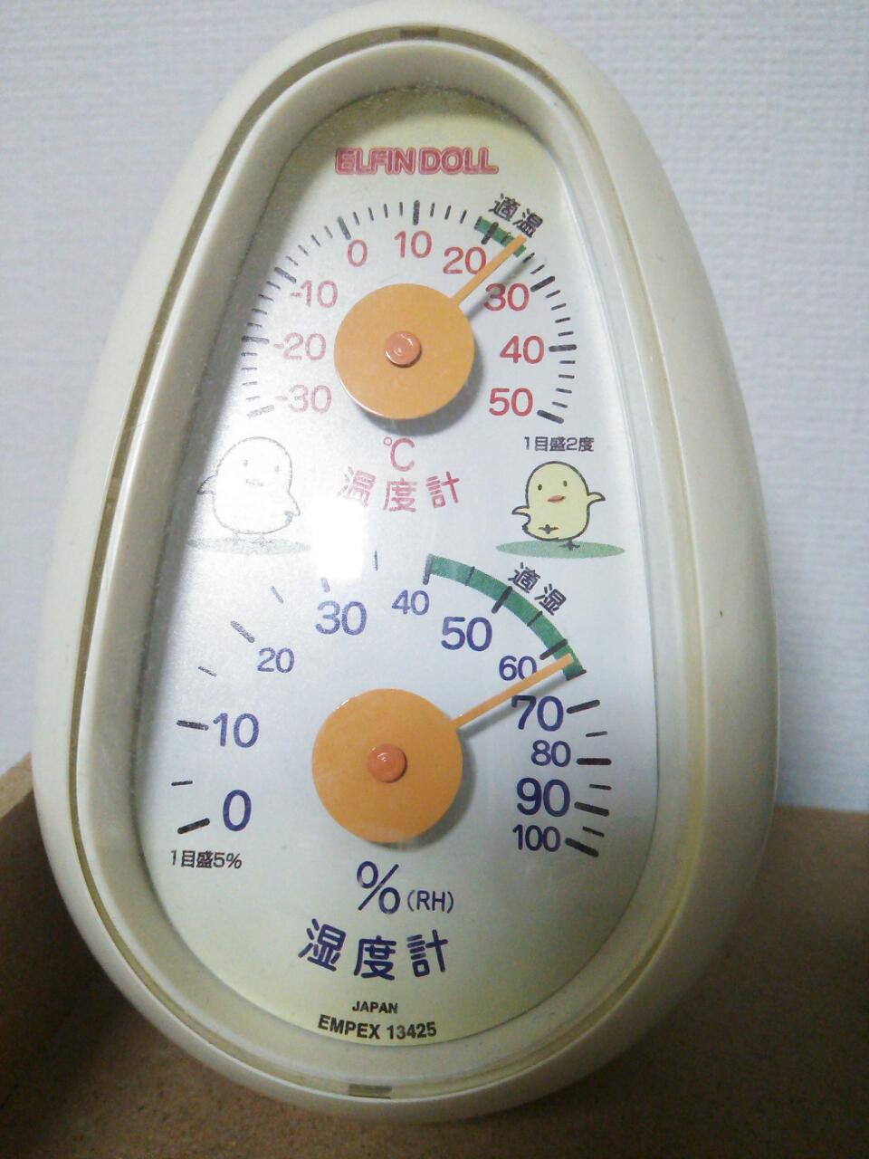 温度計です。