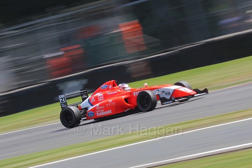 Rafael Martins in British Formula Four during the BTCC weekend at Oulton Park, June 2016