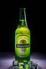 Heineken beer bottle