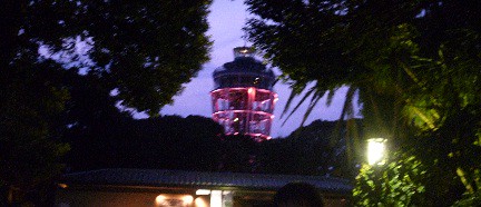 展望灯台のライトアップ！｜江の島サムエル・コッキング苑