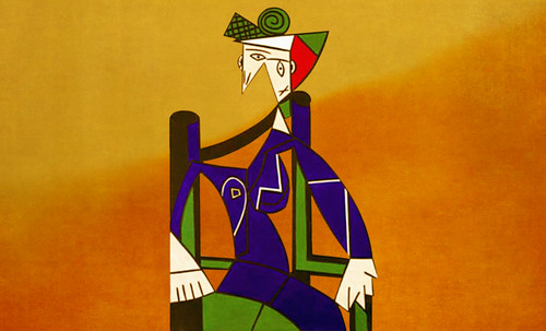 Dora Maar, traducción de Pablo Picasso (1941), interpretación de (1963). • <a style="font-size:0.8em;" href="http://www.flickr.com/photos/30735181@N00/8815860946/" target="_blank">View on Flickr</a>