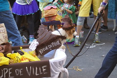 Krewe of Barkus Parade, French Quarter, New Orleans, Louisiana, February 8, 2015