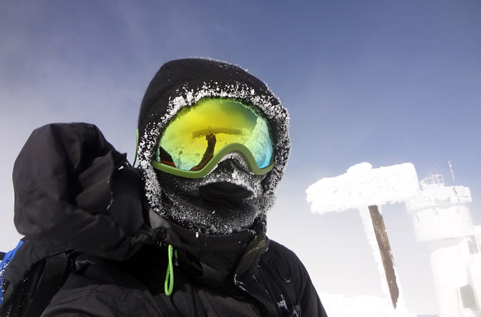 Mt. Washington Summit Selfie