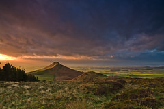 Roseberry Topping stormy sunset. (paul downing) Tags: winter sunset nikon filters hitech greatayton northyorkshire roseberrytopping 0609 gnd gribdalegate pd1001 d7000 pauldowning pauldowningphotography vision:mountain=0577 vision:sunset=0859 vision:outdoor=099 vision:clouds=099 vision:sky=099