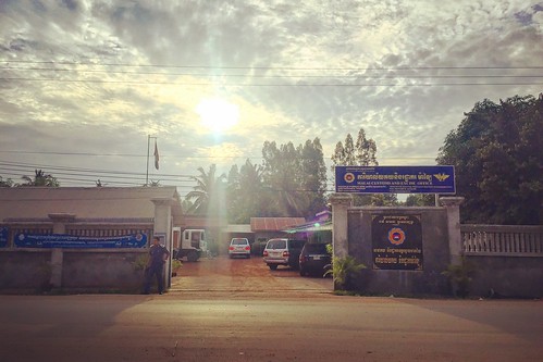 A customs checkpoint at Malai district, Banteay Meanchey province (Chetra Chap, 2016).