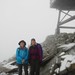 Jessie and Marguerite at the summit of Granite Mountain