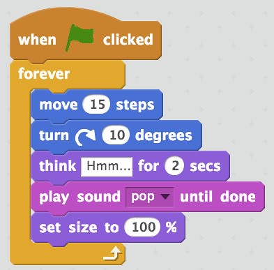 Scratch Scripts to move in a circle by Wesley Fryer, on Flickr