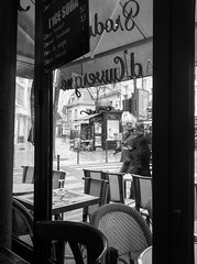 A cafe in the Marais