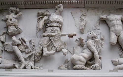 Berlín. Pergamon Museum. Altar de Pérgamo. Detalle