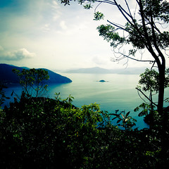 Overlooking Ilha Grande