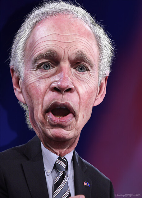 Ron Johnson - Caricature, From FlickrPhotos