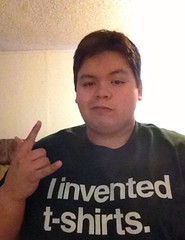 Isaac Nava invented t-shirts. Thank you.