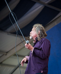 Robert Plant at the 2014 New Orleans Jazz and Heritage Festival